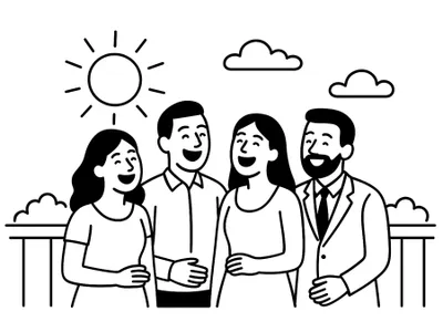 Illustration zur Aufgabe: Gästeliste erstellen