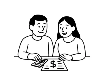 Illustration zur Aufgabe: Budget festlegen