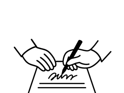 Illustration zur Aufgabe: Gemeinsamen Ehenamen festlegen