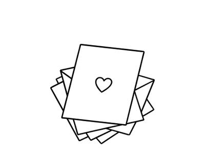 Illustration zur Aufgabe: Einladungskarten